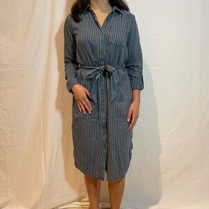 Anthropologie Striped Shirt Dress